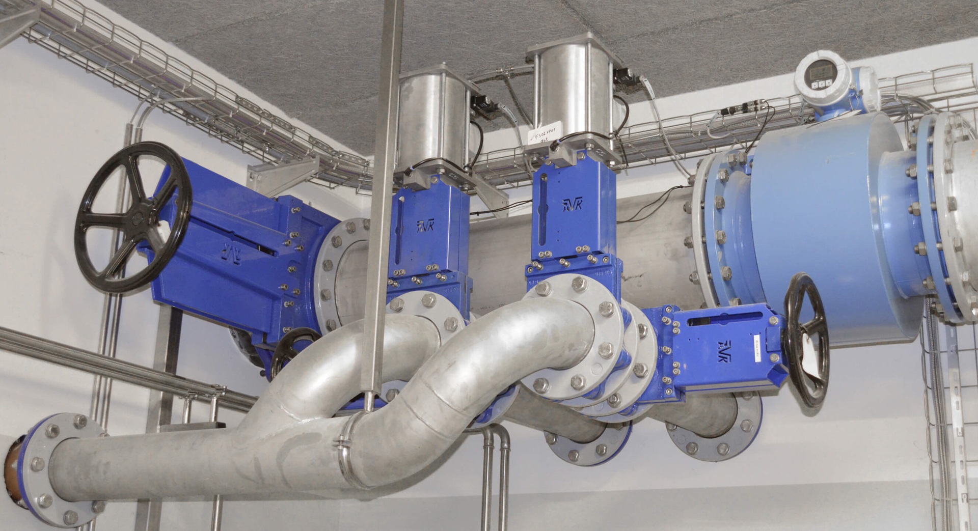 What is a knife gate valve? Knife gate valves installed