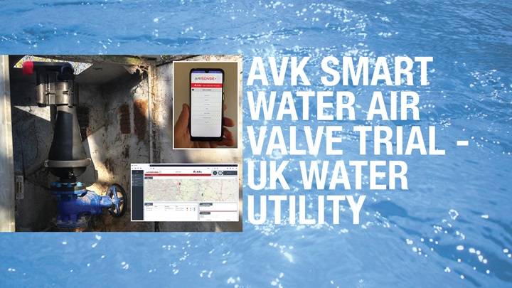 AVK UK Smart water  waste water air valve trial case-Top Banner 