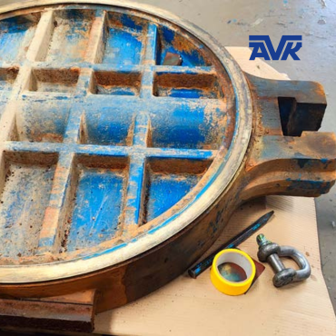 Refurbished DN1000 metal seated gate valve reinstalled at Wadi Wurraya and Wadi Safad dams in Fujairah after long-term inactivity