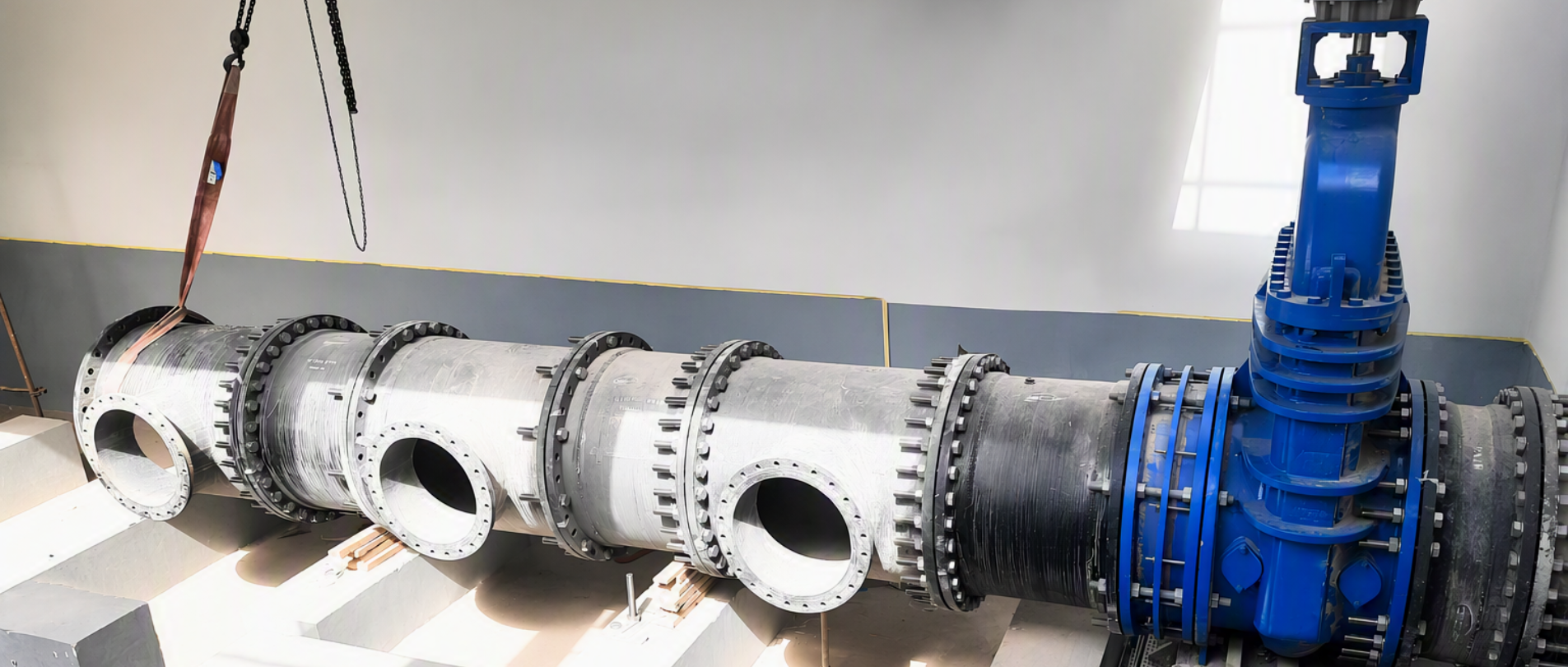 AVK customised valve systems supplied for the Silver Sands coastal development in Egypt.