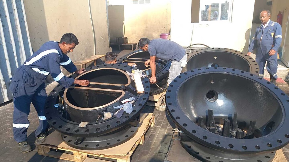 Check Valves in Veolia Doha