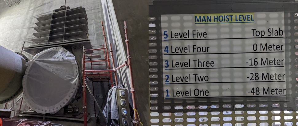 KGV Main Hoist Level
