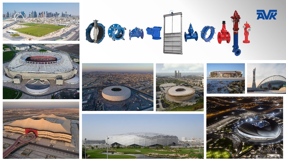 Products in World cup venues