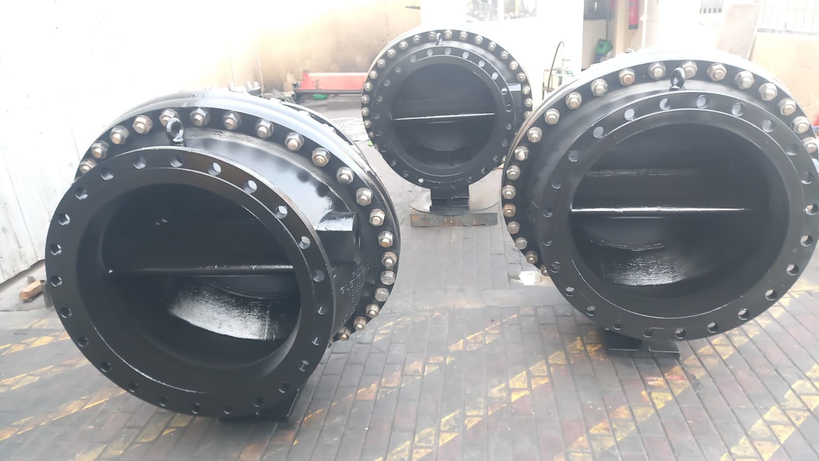 Recoil Check Valves in Veolia Site Doha