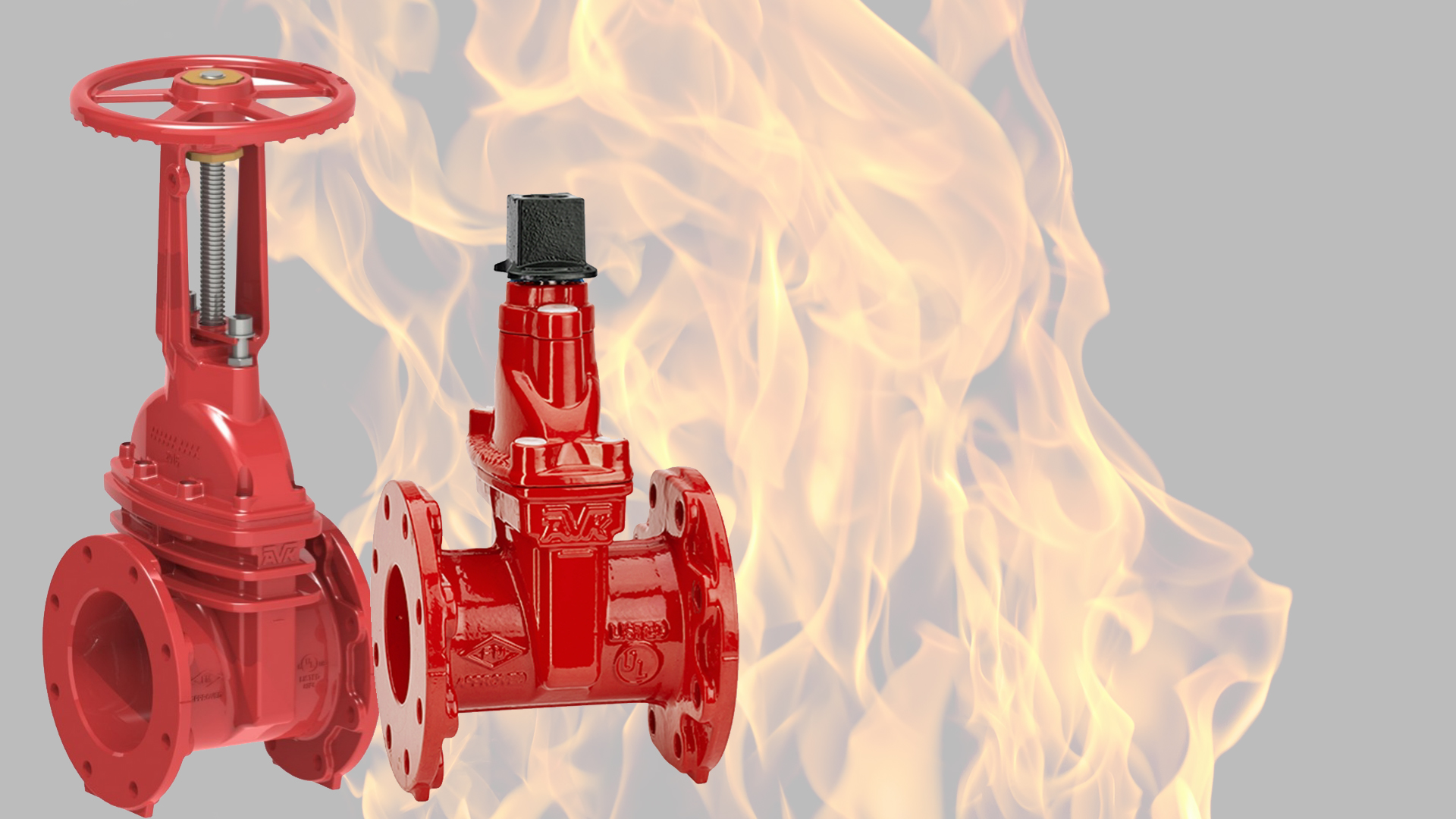 Top banner Gate valve for Fire