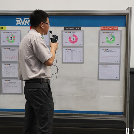 AVK Anhui Factory tour left image 