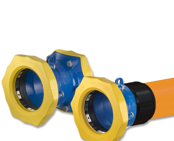 Gas coupling adaptors from AVK