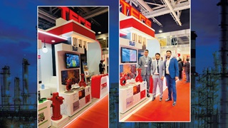 OFSEC Booth  Oman - AVK Product Display and Team
