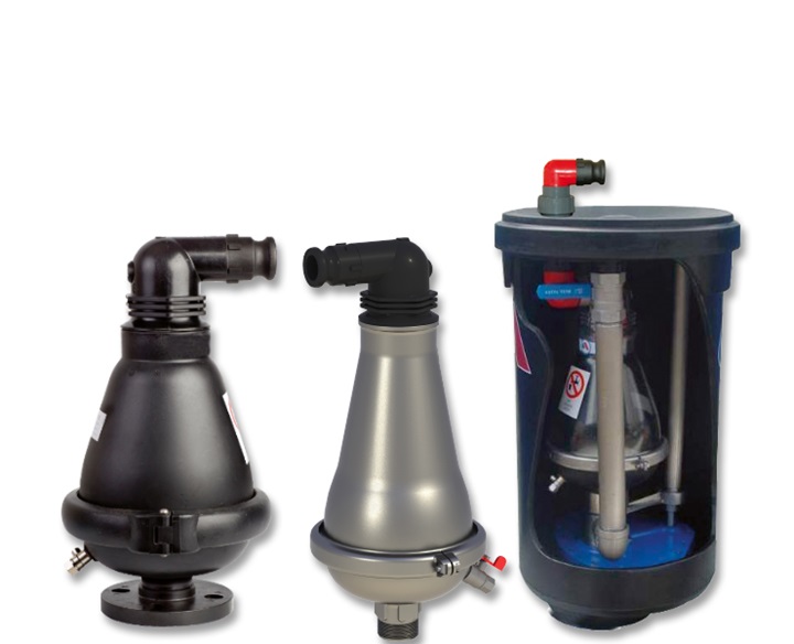 Air valves for wastewater